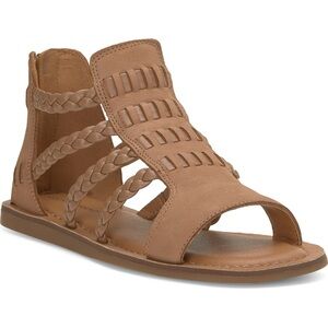 Lucky Brand 🍀 Biretta Gladiator Sandal (Women) in Latte